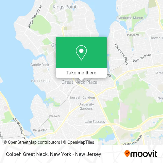 Colbeh Great Neck map