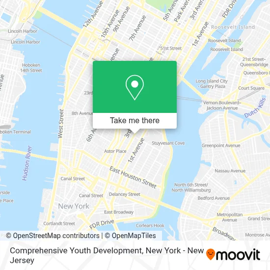 Comprehensive Youth Development map
