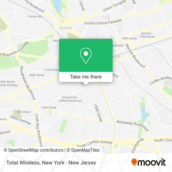 Total Wireless map