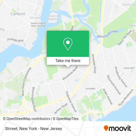 Strreet map