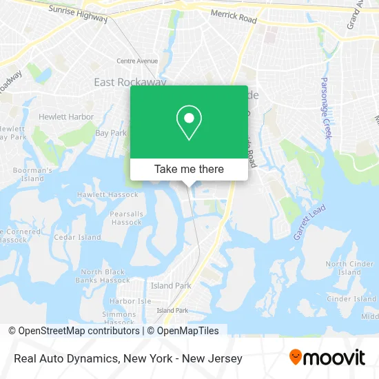 Real Auto Dynamics map