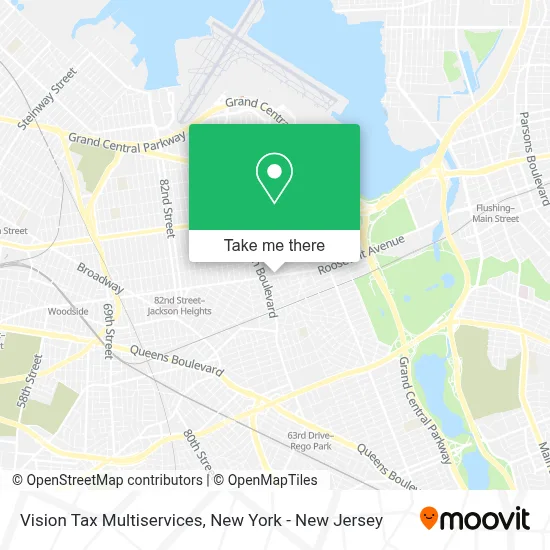 Vision Tax Multiservices map