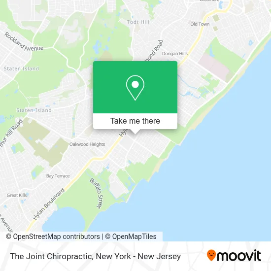 The Joint Chiropractic map