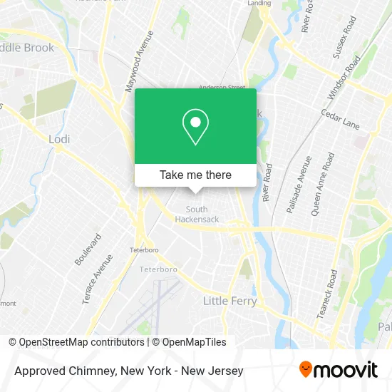 Approved Chimney map