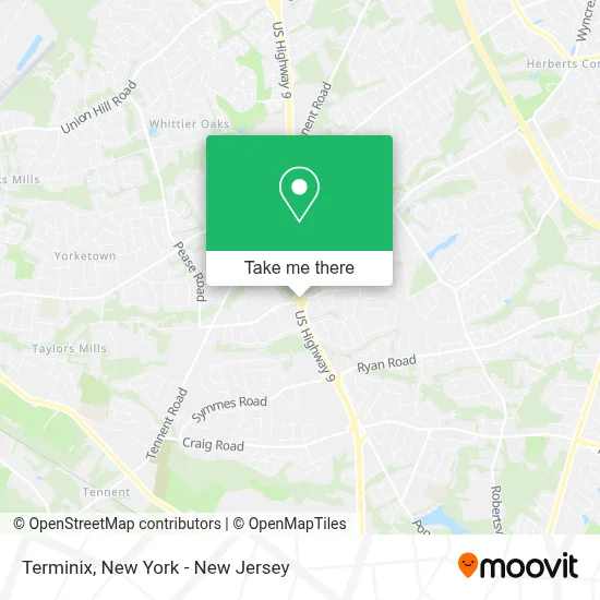 Terminix map