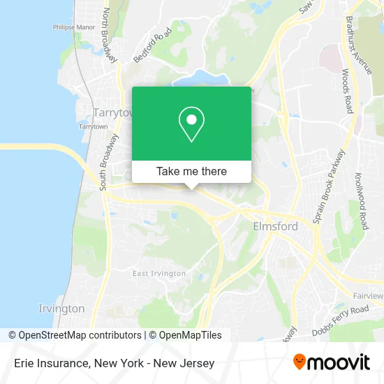 Erie Insurance map