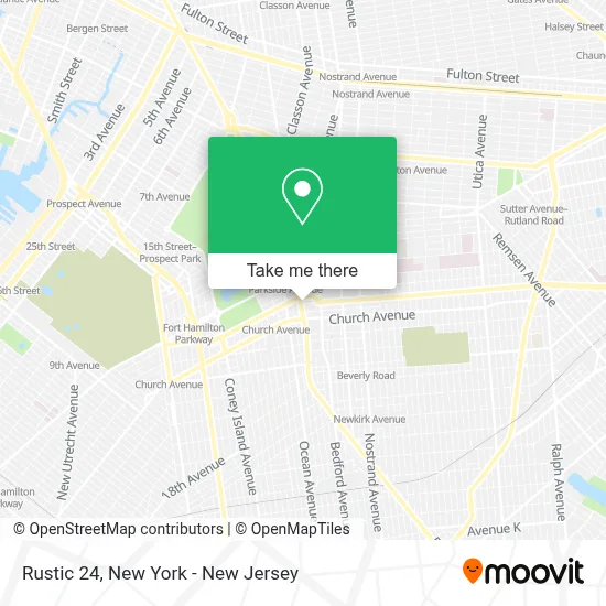 Rustic 24 map
