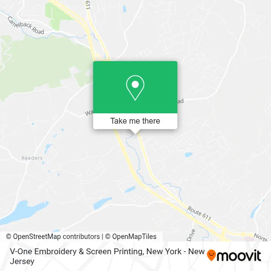 V-One Embroidery & Screen Printing map