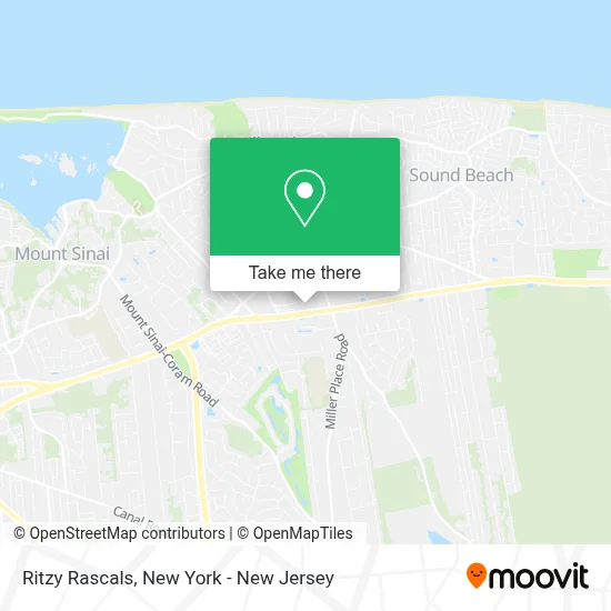 Ritzy Rascals map