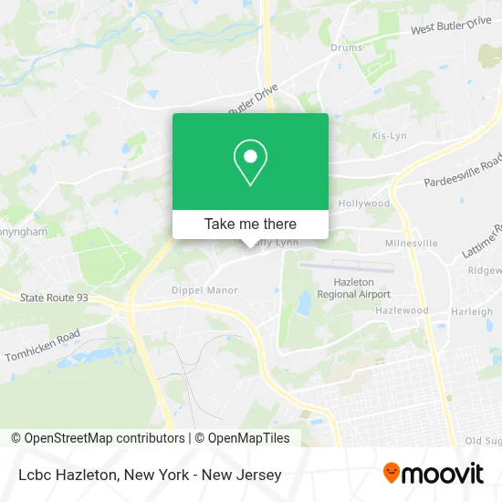 Lcbc Hazleton map