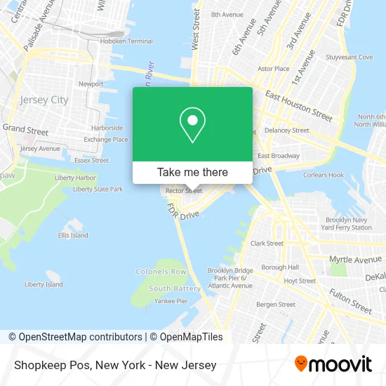 Shopkeep Pos map