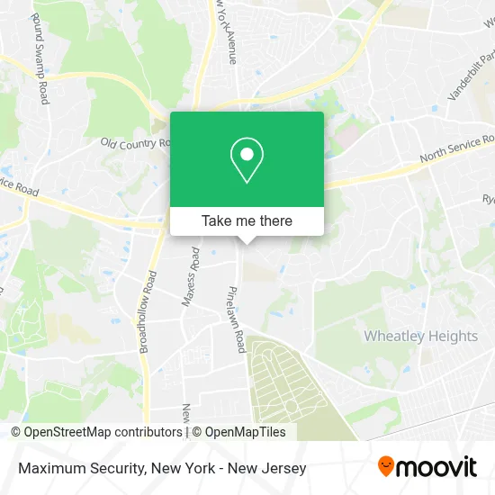 Maximum Security map