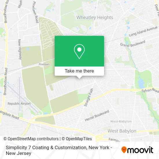 Simplicity 7 Coating & Customization map