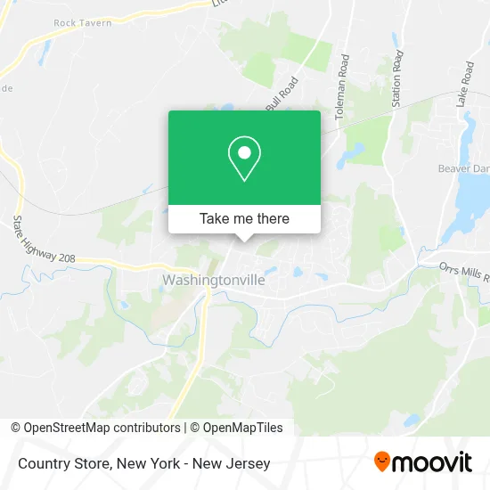 Country Store map