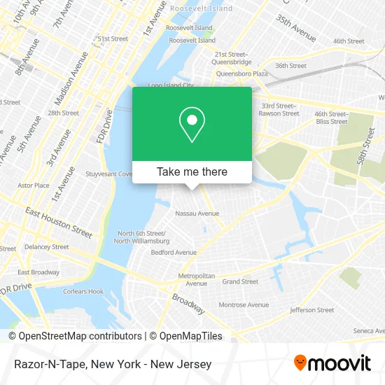Razor-N-Tape map