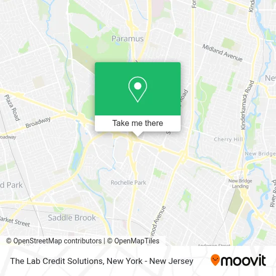 The Lab Credit Solutions map