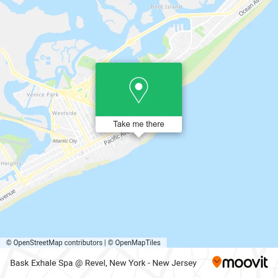 Bask Exhale Spa @ Revel map
