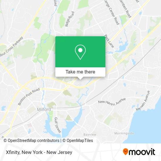 Xfinity map