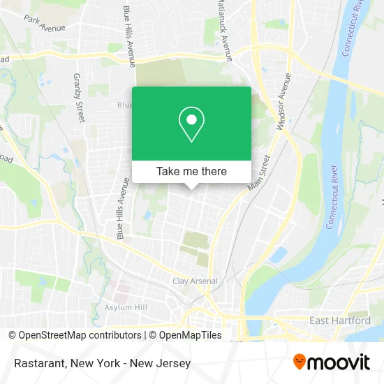Rastarant map