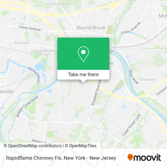 Rapidflame Chimney Fix map