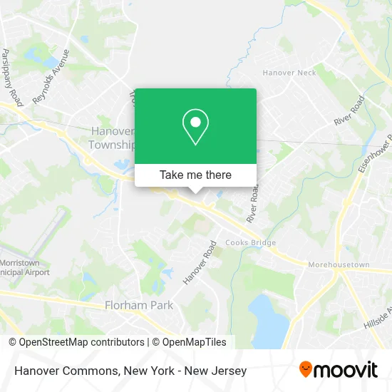 Hanover Commons map