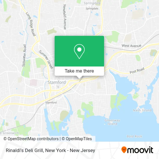 Rinaldi's Deli Grill map