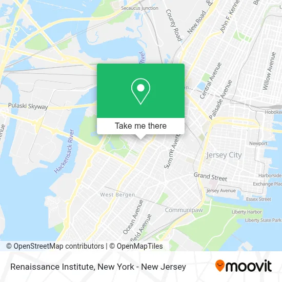 Renaissance Institute map