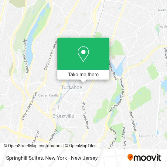 Springhill Suites map