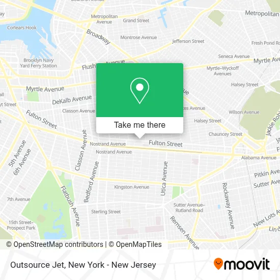 Outsource Jet map