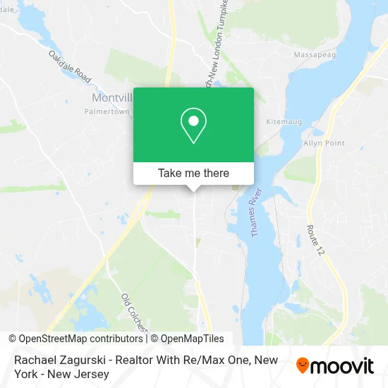 Rachael Zagurski - Realtor With Re / Max One map