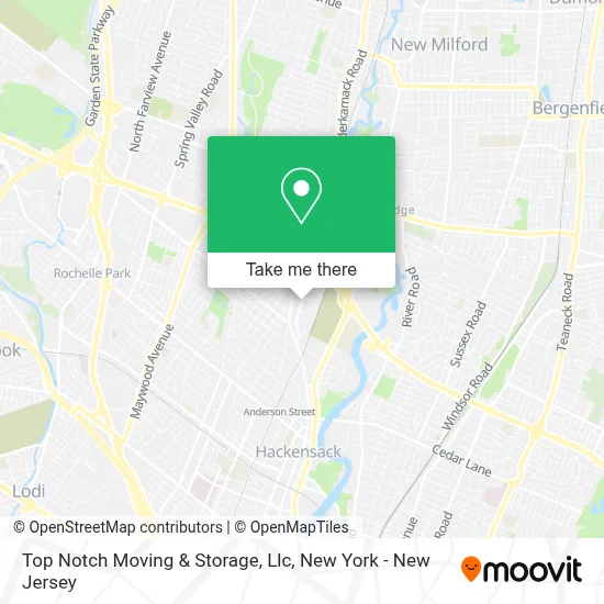 Top Notch Moving & Storage, Llc map