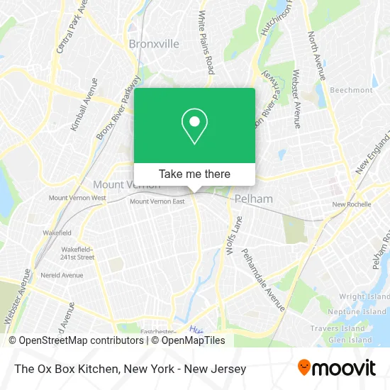 The Ox Box Kitchen map