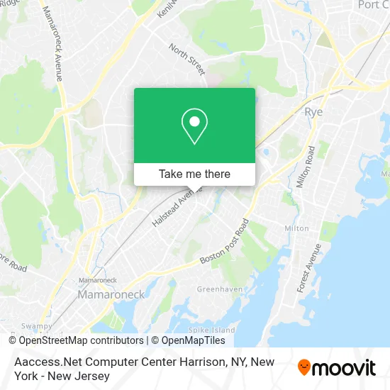 Aaccess.Net Computer Center Harrison, NY map