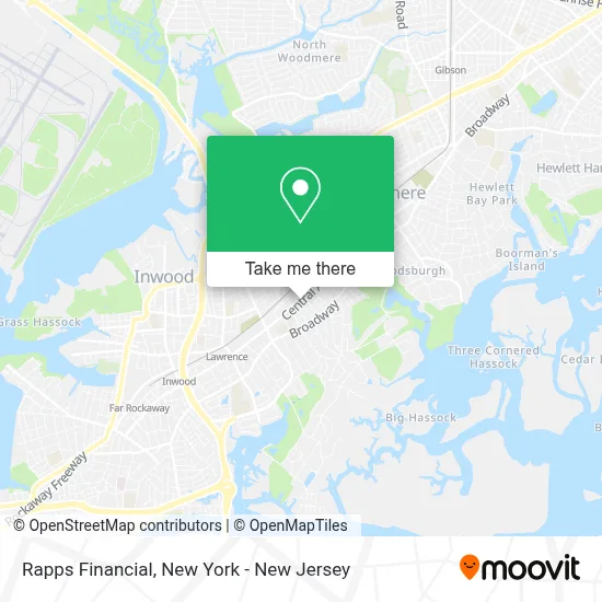 Rapps Financial map