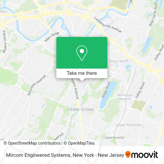 Mircom Engineered Systems map
