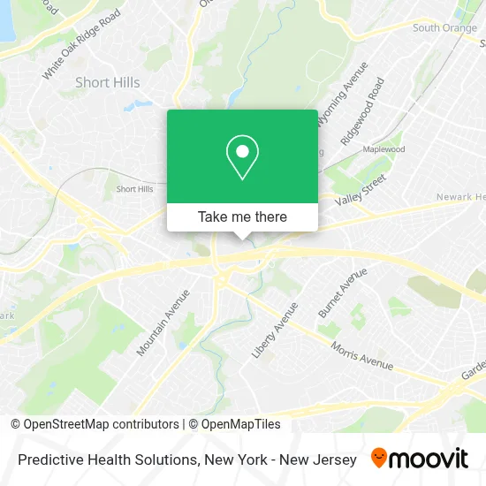 Predictive Health Solutions map