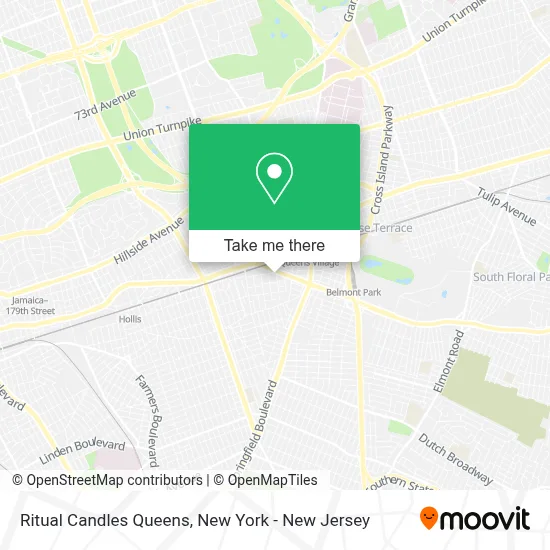Ritual Candles Queens map