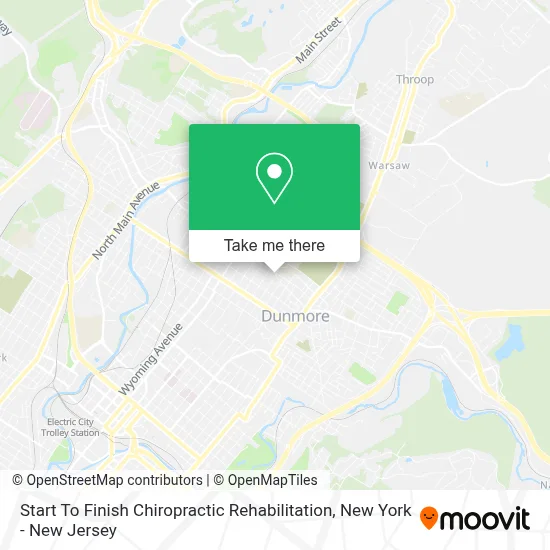 Start To Finish Chiropractic Rehabilitation map