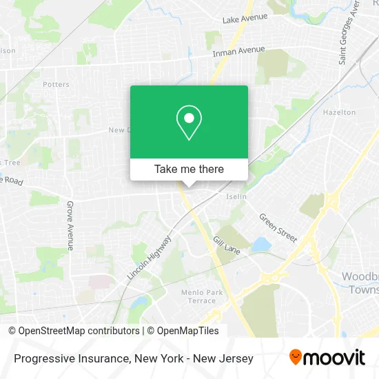 Progressive Insurance map