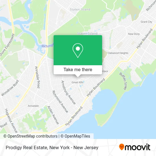 Prodigy Real Estate map
