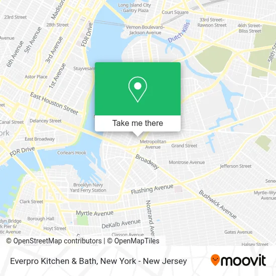 Everpro Kitchen & Bath map