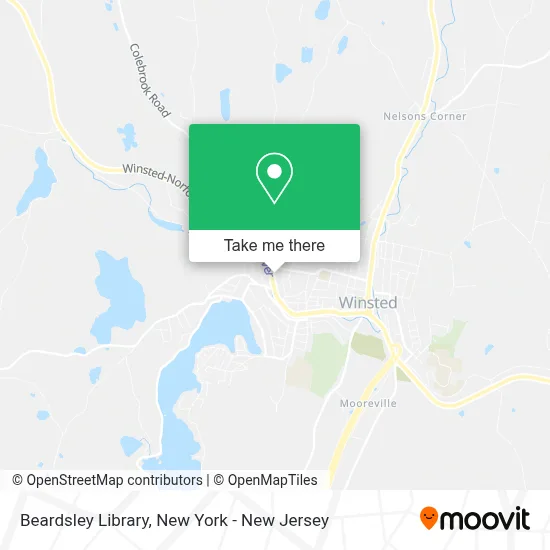 Beardsley Library map