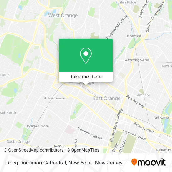 Rccg Dominion Cathedral map