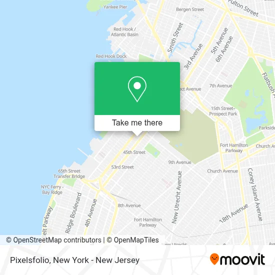 Pixelsfolio map