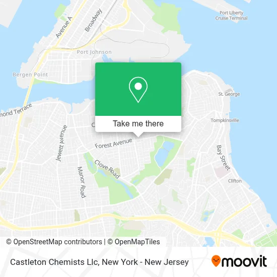 Castleton Chemists Llc map