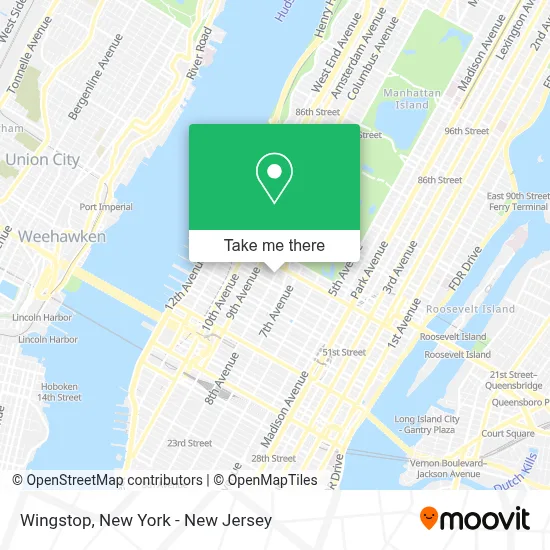 Wingstop map