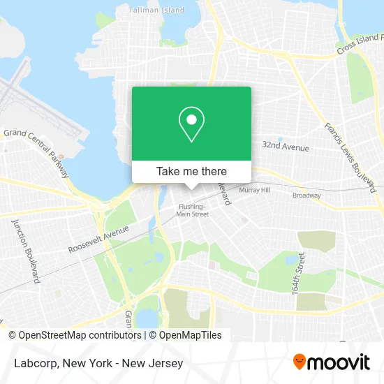 Labcorp map