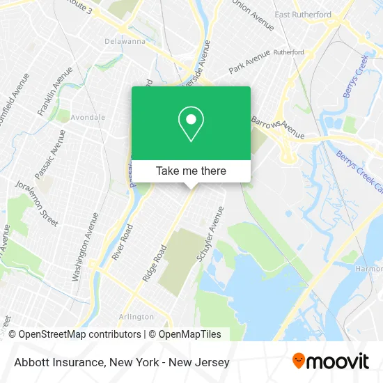 Abbott Insurance map