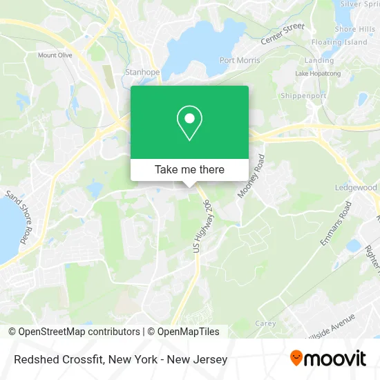 Redshed Crossfit map