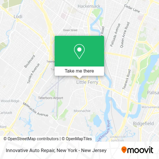 Innovative Auto Repair map